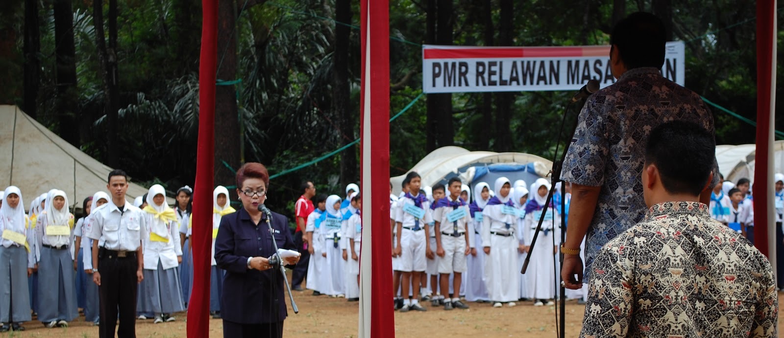 Bupati Buka Perkemahan Latihan Gabungan PMR dan